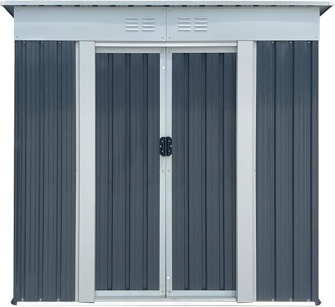 6x4 FT Outdoor Storage Shed - Image 7