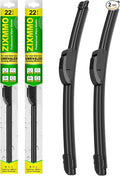 OEM Quality 22in + 22in Premium All-Season Windshield Wiper Blades by ZIXMMOFactoryWiperBlade