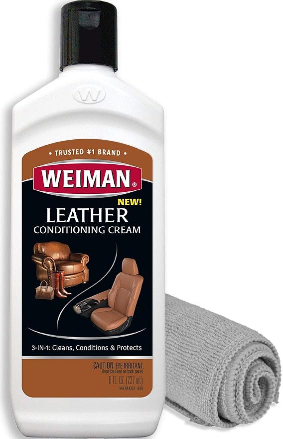 Weiman 3 in 1 Deep Leather Conditioner Cream by Weiman