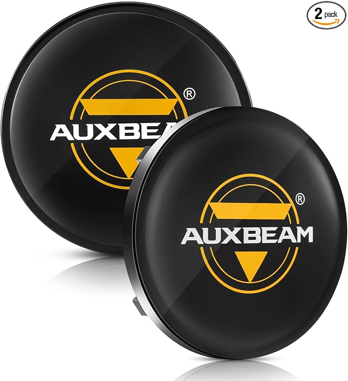 Auxbeam C4 Series 4 Inch Black Protective Light Covers, Round Offroad LED Pods by Auxbeam