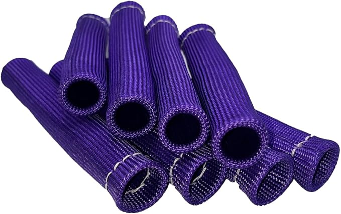 Spark Plug Wire Boots Protection 8 PCS Spark Plug Wire Heat Shield 6 Inches - Image 6