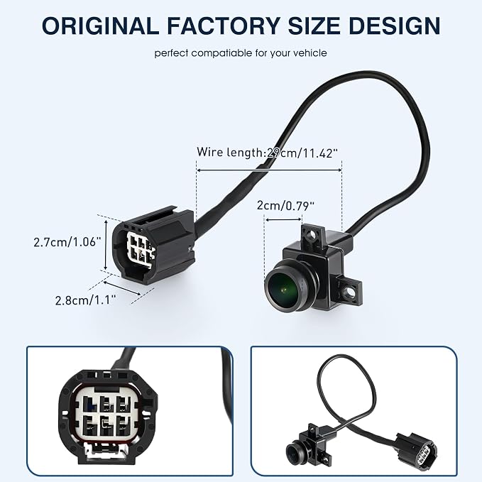 Rear View Backup Camera Fit for Dodge Ram 1500 2500 3500 2009-2012, Reversing - Image 5