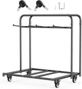 VEVOR Folding Chair Rack, 400 LBS Capacity, Heavy-Duty Chair Cart by VEVOR
