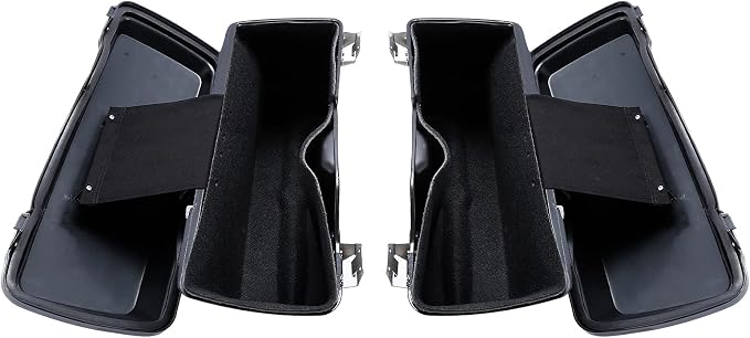 Green-L Hard Saddlebags with Black Latches Fit - Image 5