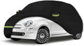 Waterproof Car Covers for 2007-2023 Fiat 500/500C/500E Abarth/New Fiat 500 210T by ATBKJ