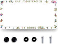 Easily Distracted by Birds License Plate Frame Funny Birds License Plate Holder by MUAWUOIK
