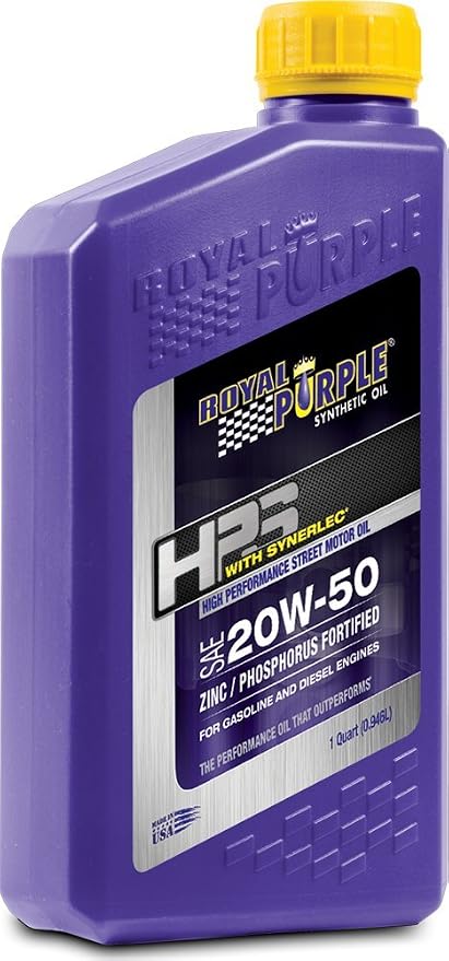 Royal Purple 32250 HPS 20W-50 High Performance Street Synthetic Motor Oil by RoyalPurple