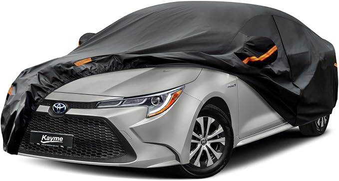 Kayme 7 Layers Car Cover Custom Fit by kayme