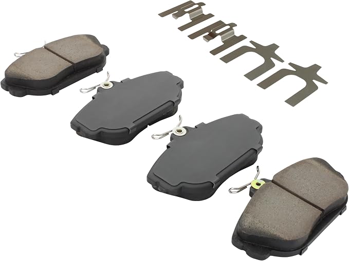 Premium Ceramic Front Brake Pads Compatible - Image 2