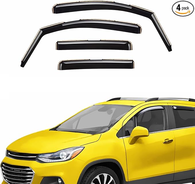 Extra Durable Window Deflectors in-Channel Window Visors Rain Guards Fit by AEROGUYSCustomfitrainguard