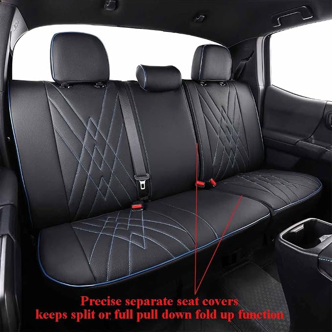 EKR Custom Fit Tacoma Car Seat Covers - Image 4