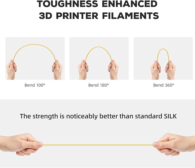 FLASHFORGE PLA Filament 1.75mm, 3D Printer Filament 1kg Spool, Dimensional - Image 4
