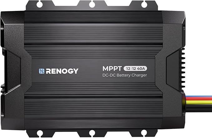 Renogy 12V 40A DC to DC Charger - 670W Dual Charging Car Battery Chargers by RenogySolar