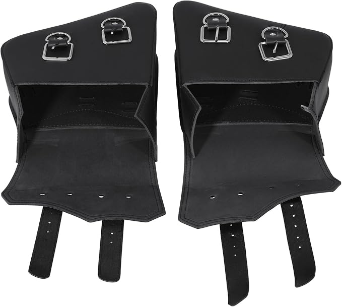TCMT Motorcycle Saddle Bags Side Tool Bag Luggage Fit - Image 8