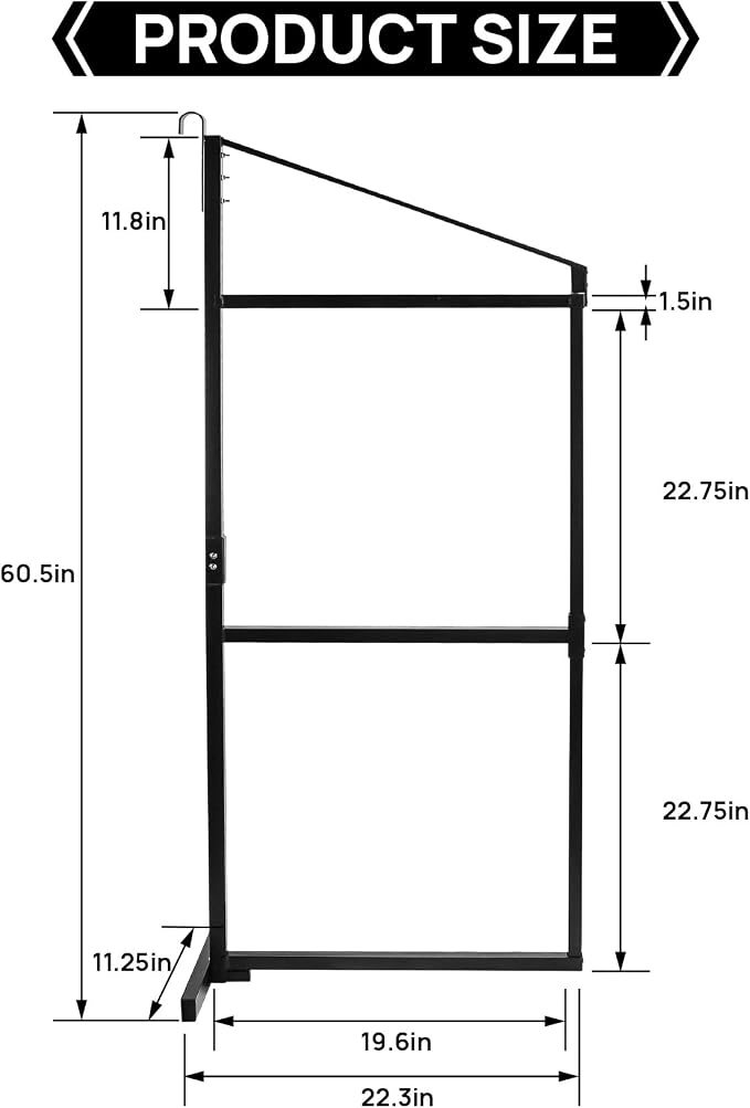 2 Pack Shipping Container Shelving Shelf Capacity up to 1100 lbs, 3 Tiers - Image 2