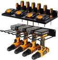 Power Tool Organizer with Charging Station, Drill Holder Wall Mount, Garage by UU-Major