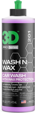 3D Wash N Wax Car Wash Soap by 3DCarCare