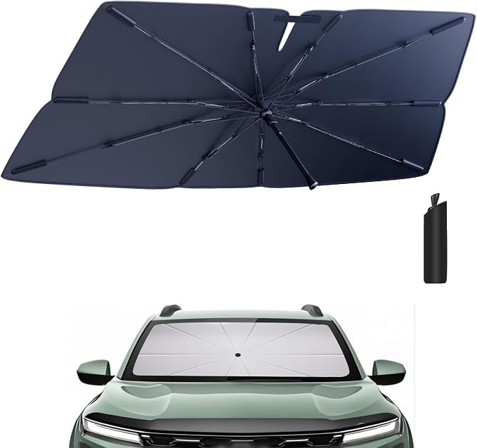 Windshield Sun Shade Umbrella Compatible by HIMUMOY