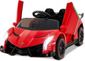 Costzon Ride on Car, Lamborghini Licensed 12V Battery Powered 4WD Sports Car by Costzon