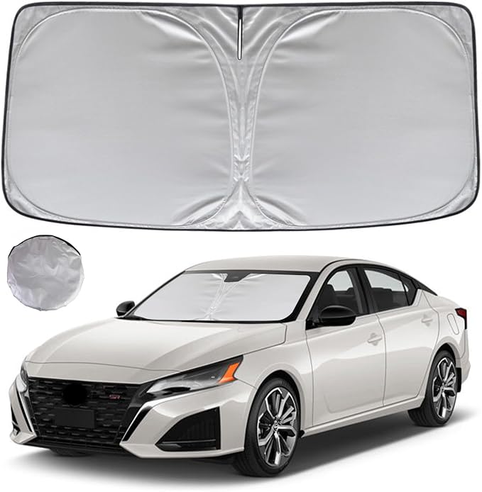 KAYZT Windshield Sun Shade for 2019-2025 Nissan Altima Foldable Sunshade Front by KAYZT