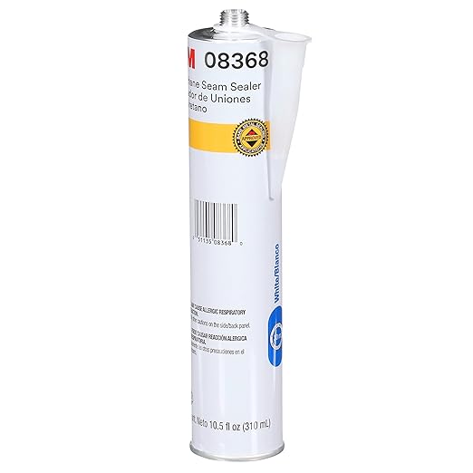 3M Urethane Seam Sealer, High Solids, Permanently Flexible, 310mL/10.5 fl oz by 3MAutomotive