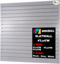 Slatwall Panels 4'x 4' Garage Slat Wall Storage Systems, Slat Wall Paneling by HODURWALL