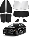 Windshield Sun Shade for 2019-2025 2026 Chevrolet/Chevy Blazer Accessories Side by Canvcle