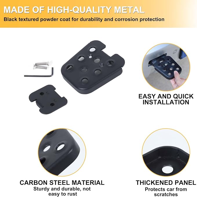 Rear Tow Towing Hook Foot Pedal - Image 7