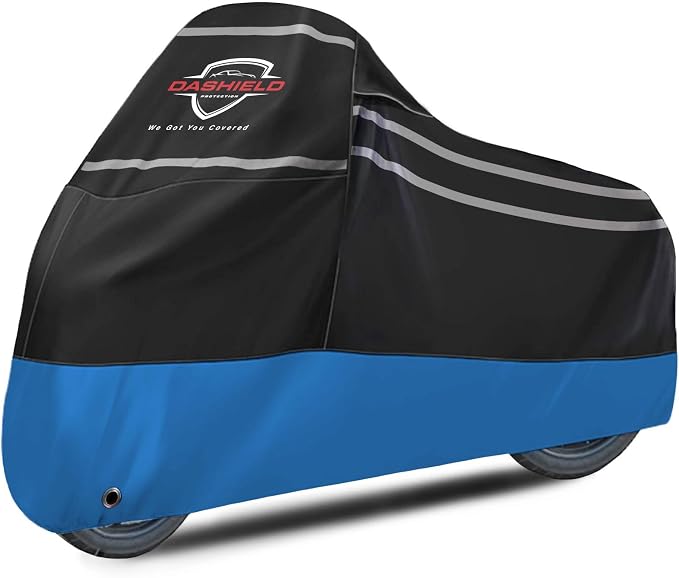 Ultimum Series Motorcycle Cover Waterproof All Weather Protection Universal by DASHIELD