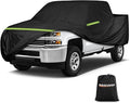 Truck Cover for Chevy Silverado Crew Cab Long Bed 8.3ft Heavy Duty Waterproof by BIGACOVER