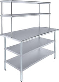 Amgood Stainless Steel Work Table by AmGood