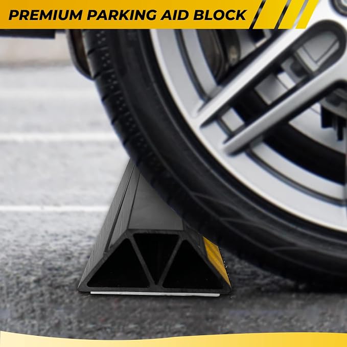 24 Inch 2 PCS Heavy Duty Car Parking Stopper - Image 6
