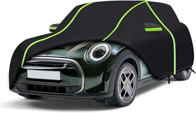 Car Cover for 2002-2024 Mini Cooper/Cooper S/Hardtop 2-Door, PEVA Full Car by BENDCOKO
