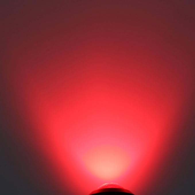 LEADTOPS 10Pcs 18mm 12V Red Eagle Eye LED Car Fog DRL Daytime Running Light - Image 2