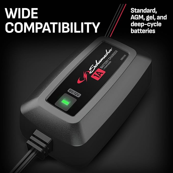 Schumacher Electric 6V / 12V Fully Automatic Battery Charger & Maintainer - Image 2