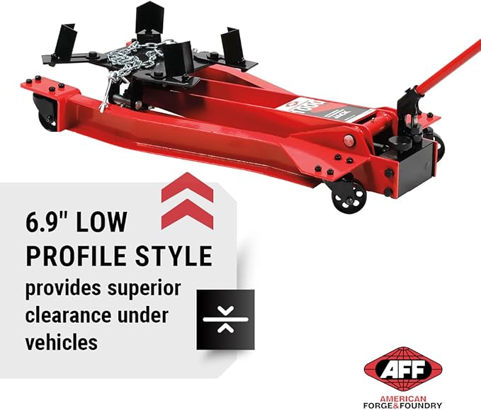 AFF Low Profile Manual Hydraulic Transmission Jack - Image 2