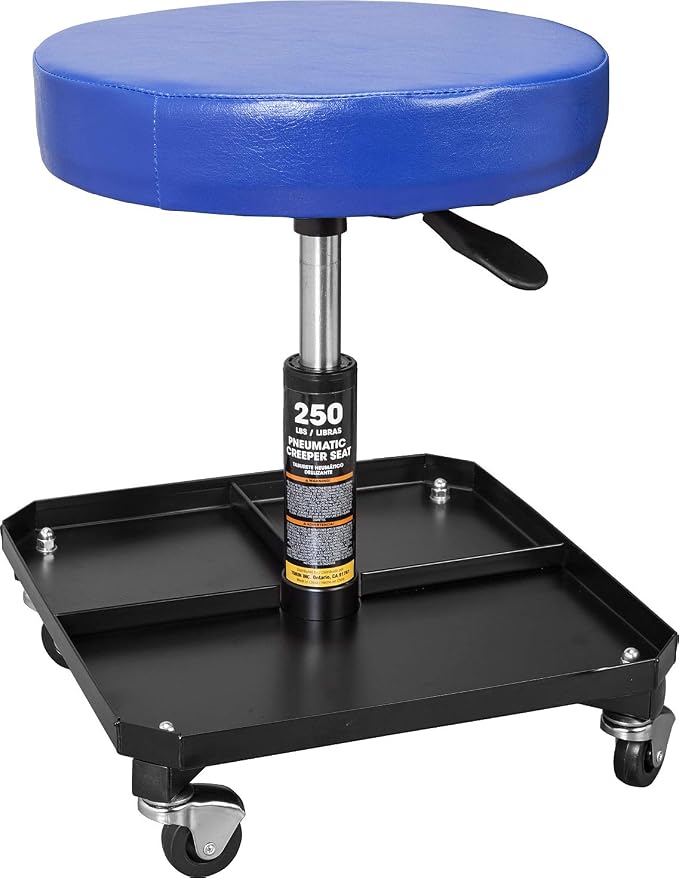 TCE ATR6350U Torin Rolling Pneumatic Creeper Garage/Shop Seat: Padded by TCE