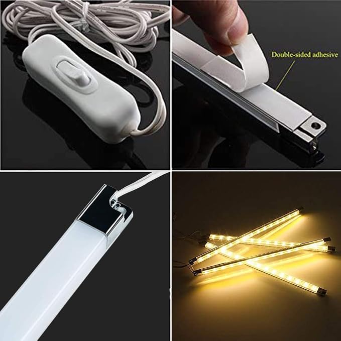 Premium LED Light Strips Kit: 6 x 12 Linkable Bars + Rocker Switch - Image 7