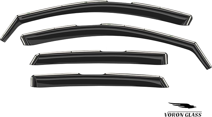 Voron Glass in-Channel Extra Durable Rain Guards - Image 7