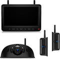 Fookoo HD Wireless RV Backup Cameras System, 1 Rear View + 2 Side Cameras by FOOKOO