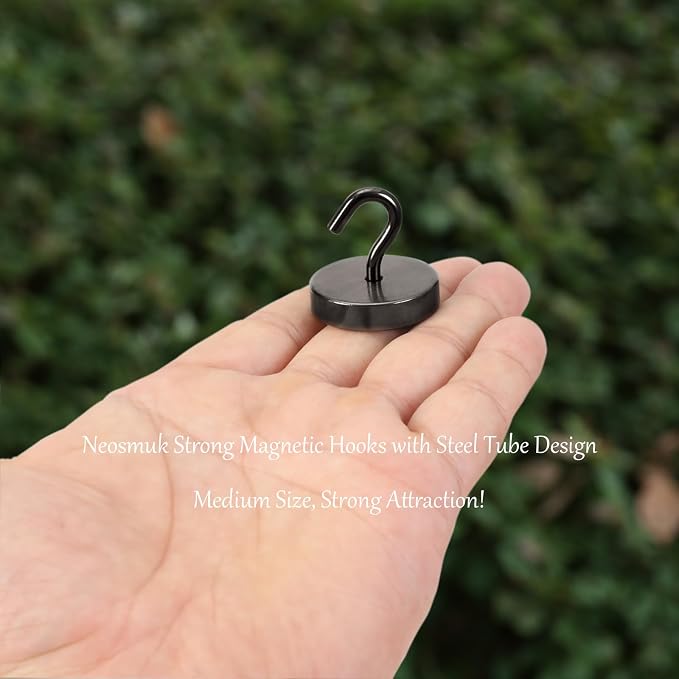 Neosmuk Magnetic Hooks, Cruise Ship Essentials, 100lb+ Heavy Duty Magnetic Hooks - Image 6