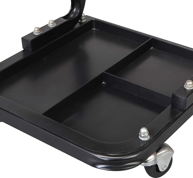 Torin TR6100W BlackJack Rolling Creeper Garage/Shop Seat: Padded Mechanic Stool - Image 2