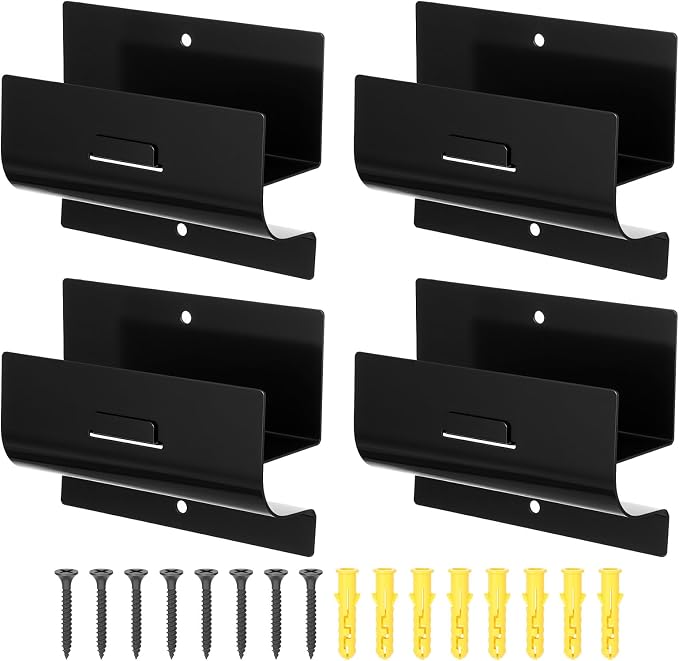 Heavy Duty Ladder Hooks for Garage Wall 4 Pack Black Ladder Hanger Garage Wall by Unknown