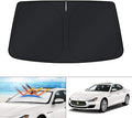 KUST Windshield Sun Shade for 2014-2024 Maserati Ghibli Accessories Custom Fit by KUST