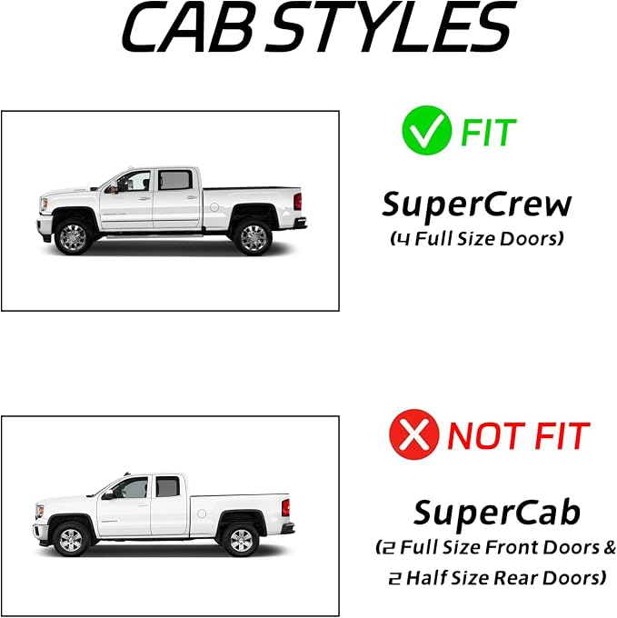in Channel Rain Guards Fit for 2009-2014 Ford F-150 Crew Cab Full-Size Doors - Image 3