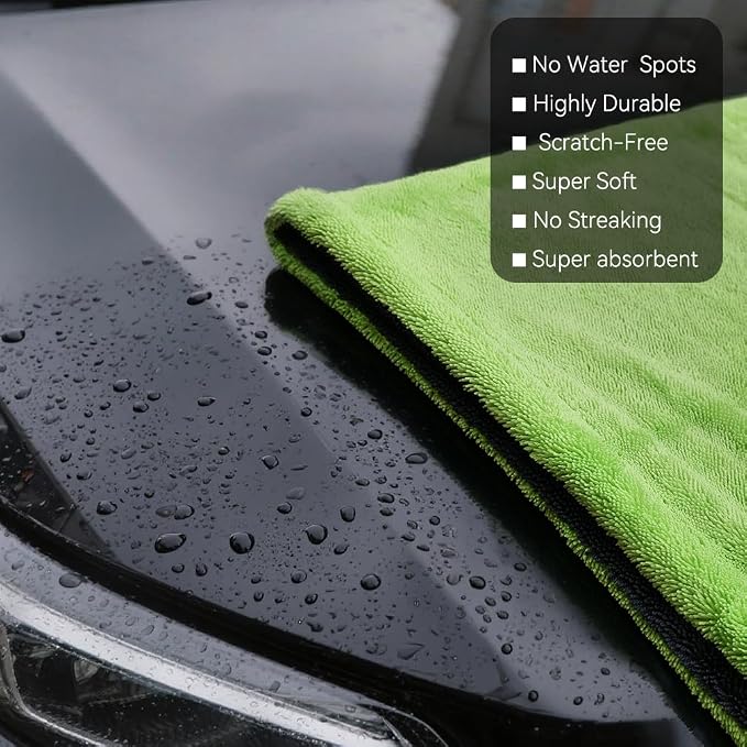 1400GSM Car Drying Towel, Microfiber Towels - Image 2