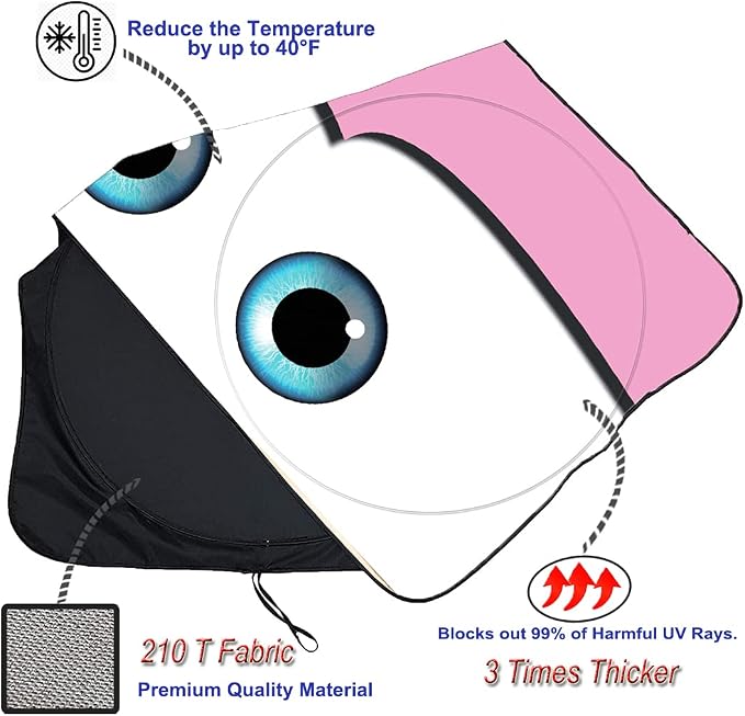 Gven Windshield Sun Shade Truck 2025 Car Accessories - Image 5