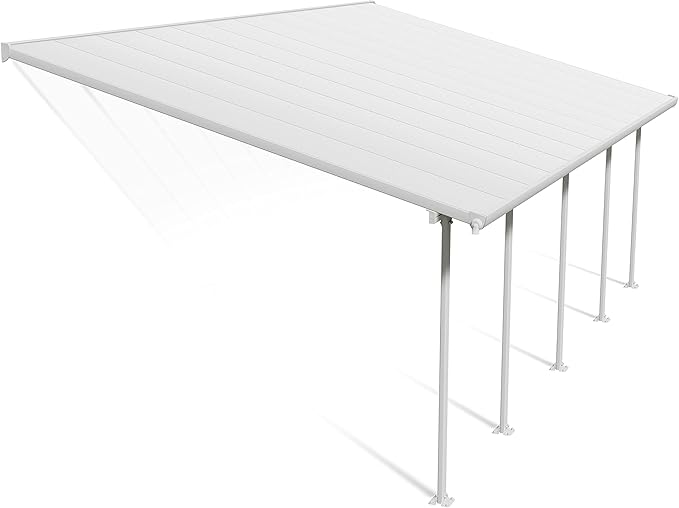 Palram - Canopia Feria 13 Ft. x 26 Ft. Carport Aluminum Metal Frame and by CANOPIA