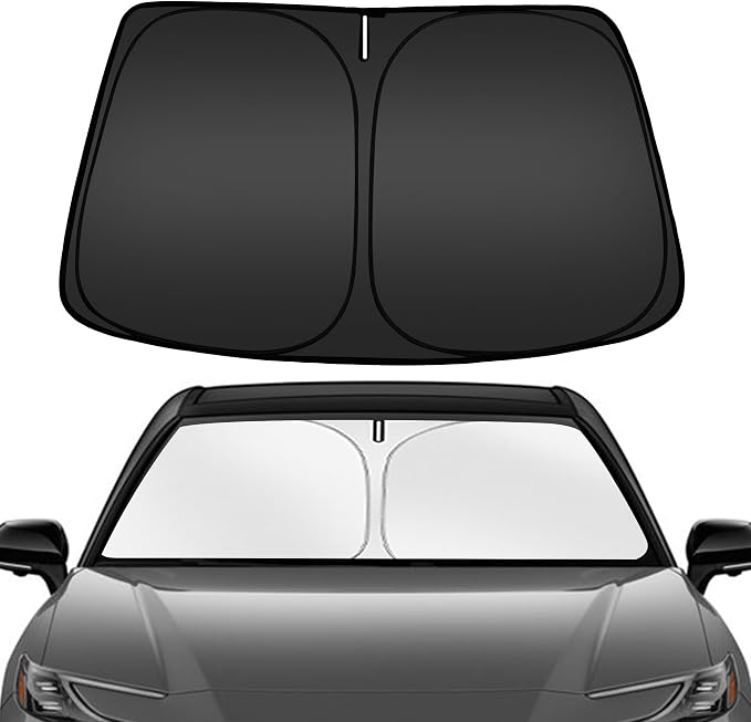 ARISMOTOR Windshield Sun Shade for Toyota Camry 2025 2026, Custom Fit Foldable by ARISMOTOR