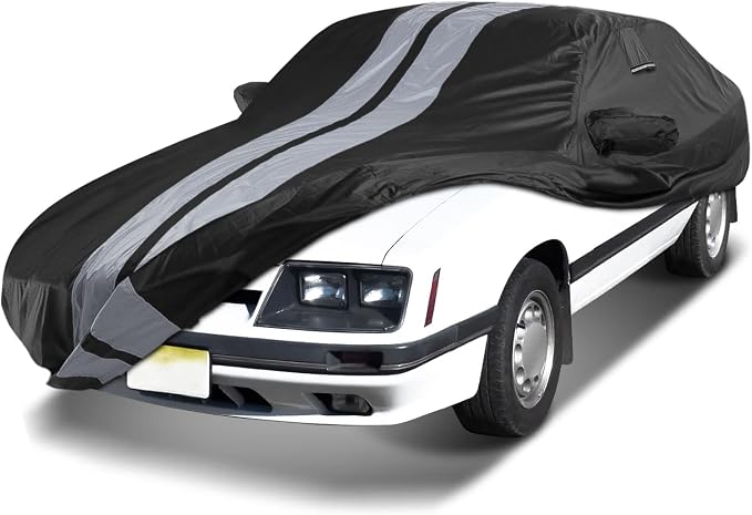 iCarCover Custom Car Cover for 1979-2004 Ford Mustang Waterproof All Weather by iCarCover